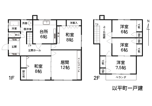 帯広みやび宅建物件間取り