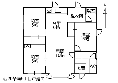 帯広みやび宅建物件間取り